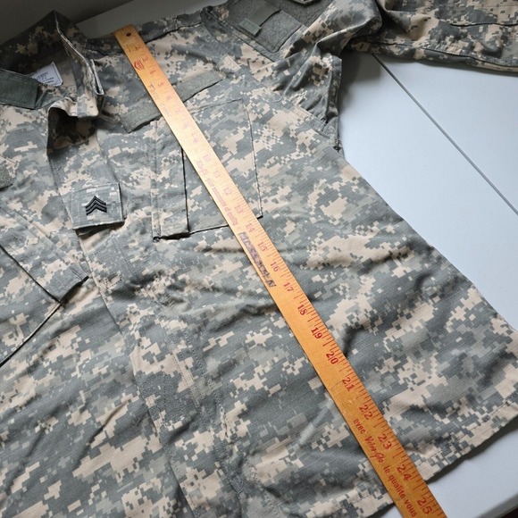 Army Combat Uniform Coat Small X-Short Digital‎ Camo Military 8415-01-519-8500 - Picture 10 of 12
